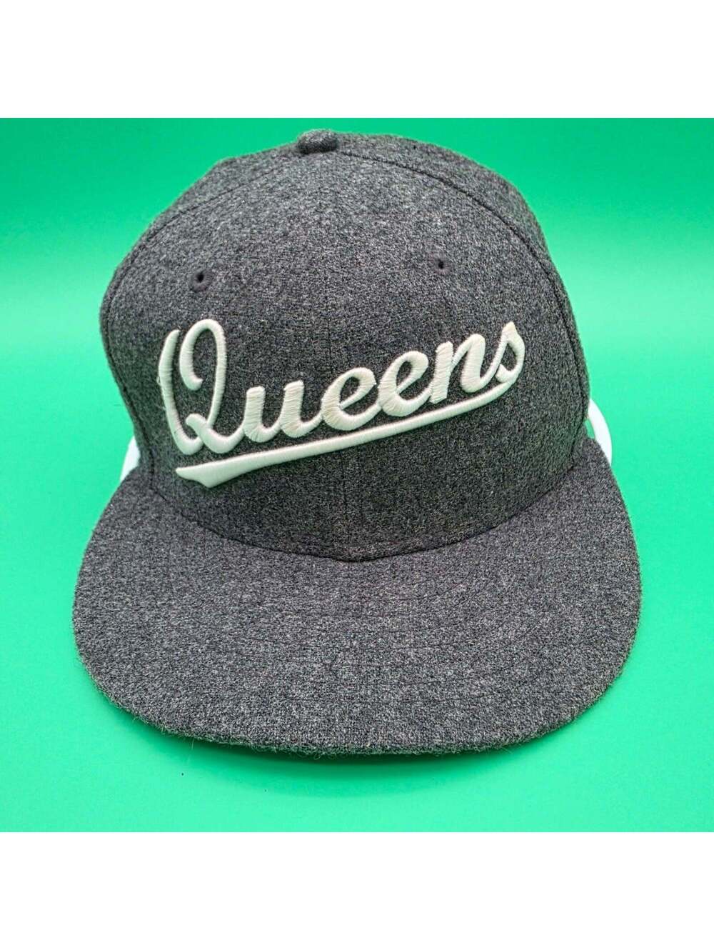 Gray Queens Hat New Era 59Fifty size 7‎ 1/4